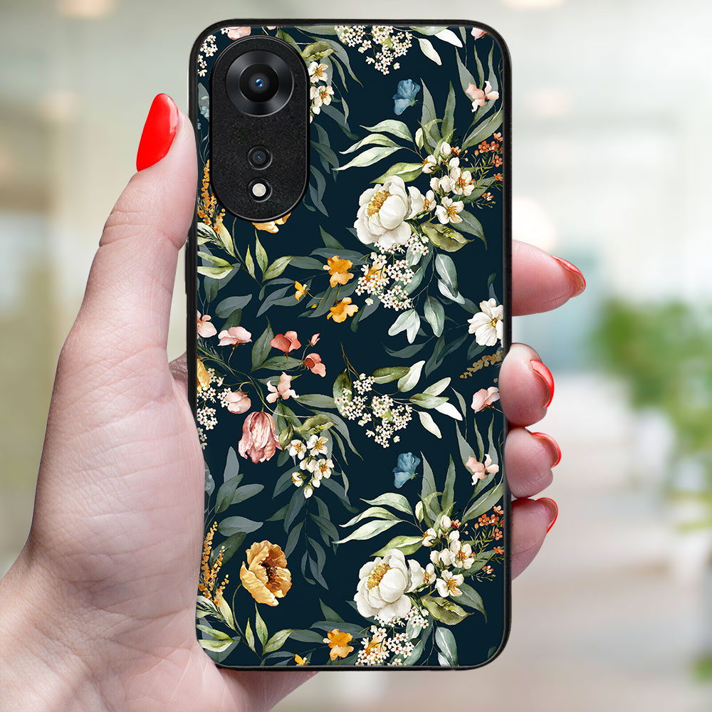 MY ART Védőburkolat: Oppo A78 5G FLORAL (158) termék 2. képe