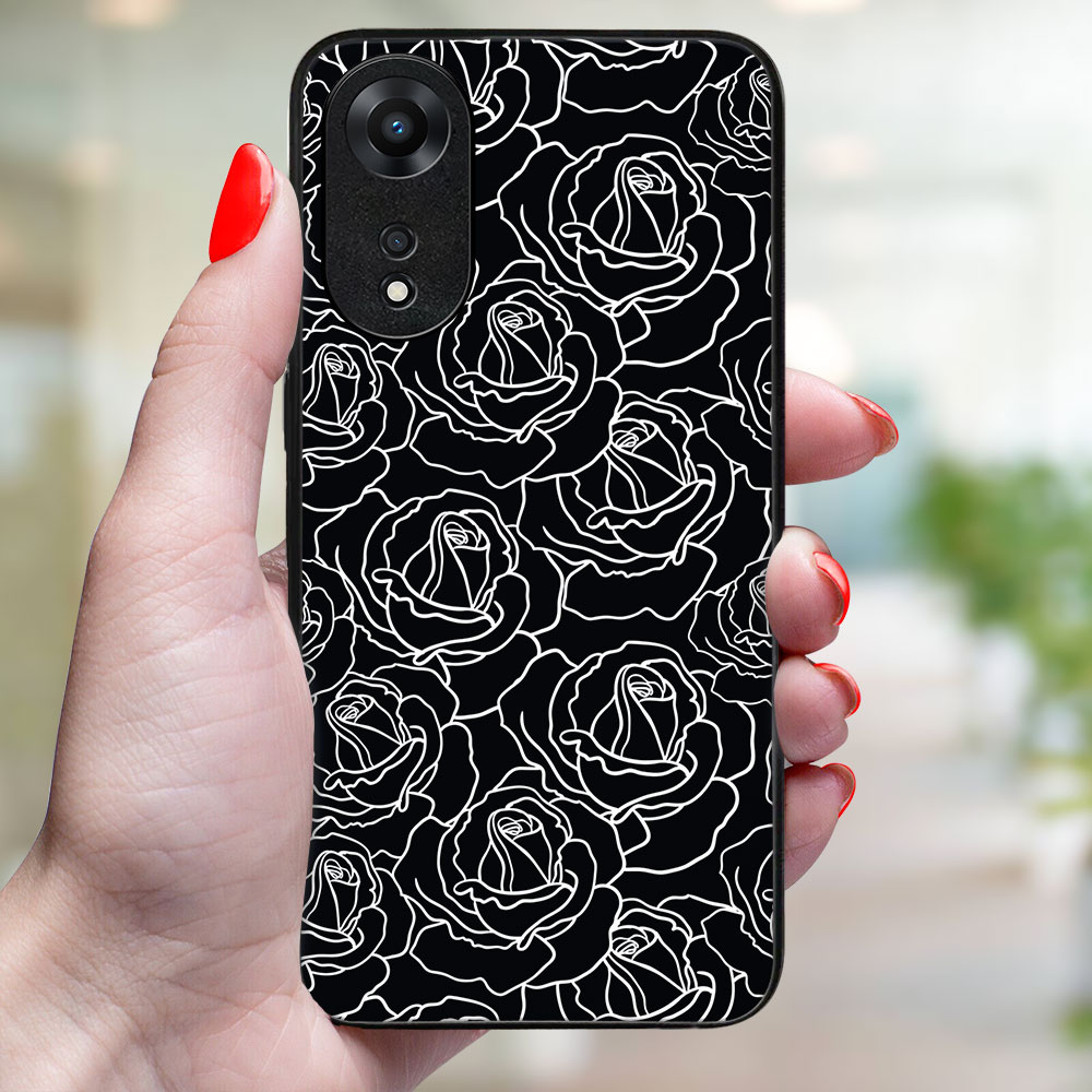 MY ART Védőburkolat a Oppo-hoz A78 5G ROSES (172) termék 2. képe