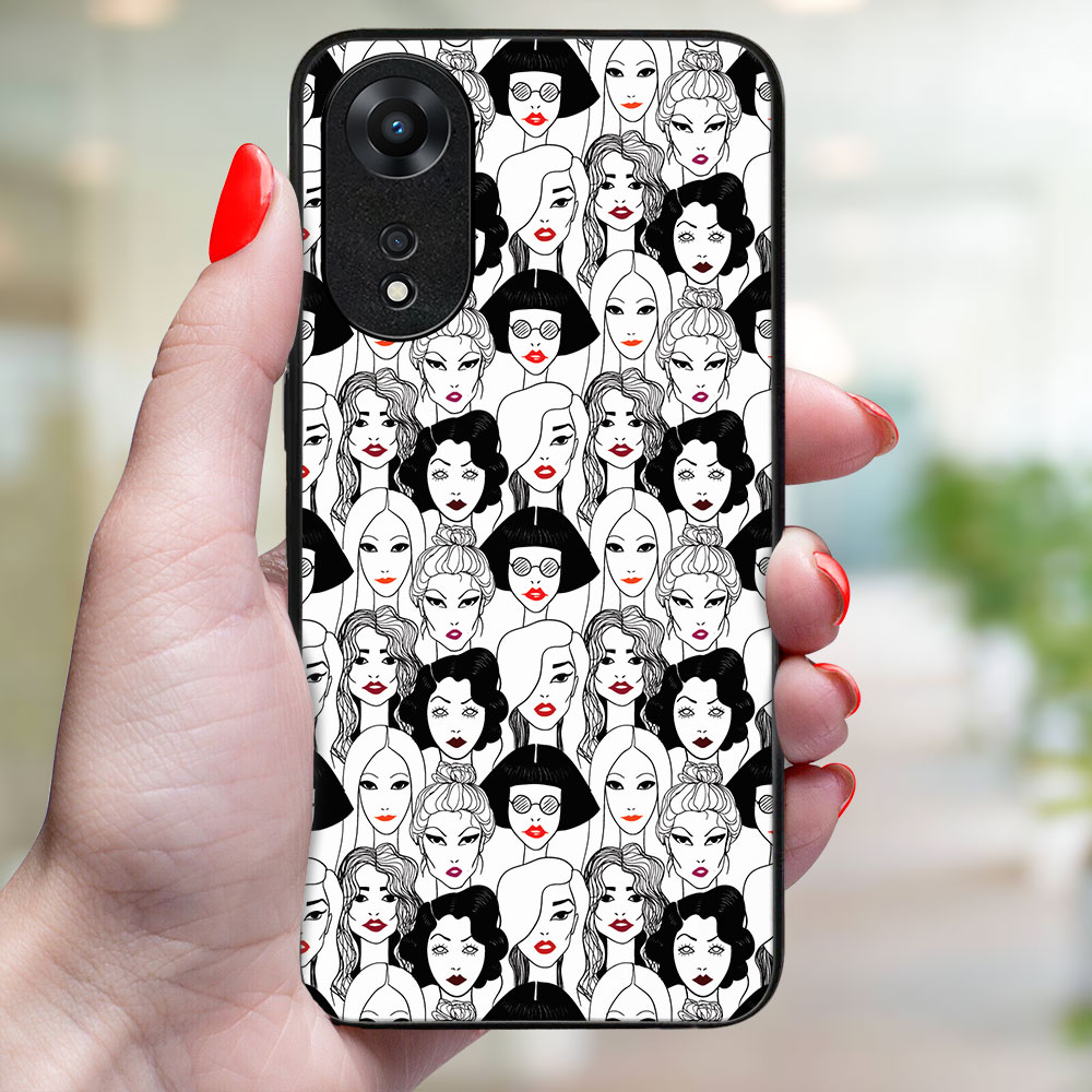 MY ART Védőburkolat a Oppo-hoz A78 5G RÚZS (174) termék 2. képe