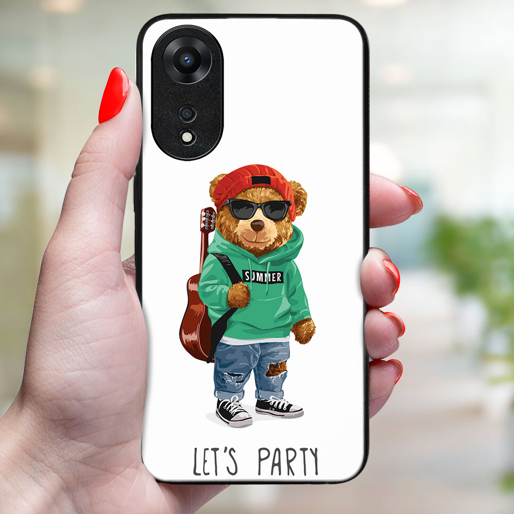 MY ART Védőburkolat a Oppo A78 számára 5G BEAR (177) termék 2. képe