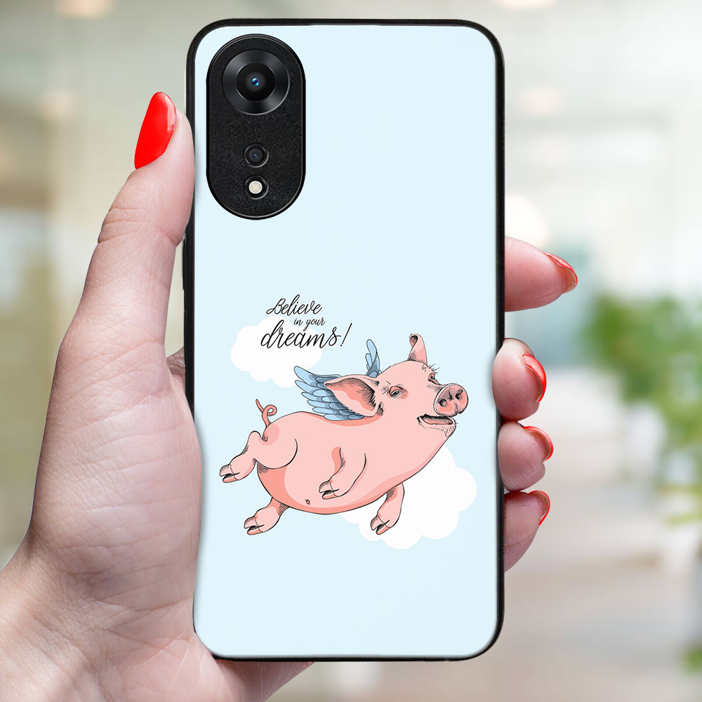 MY ART Védőburkolat: Oppo A78 5G PIG (186) termék 2. képe