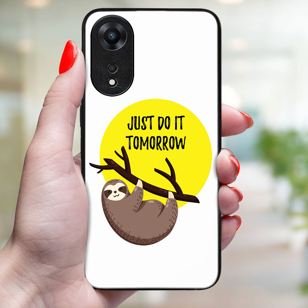 MY ART Védőburkolat a Oppo-hoz A78 5G SLOTH (188) termék 2. képe