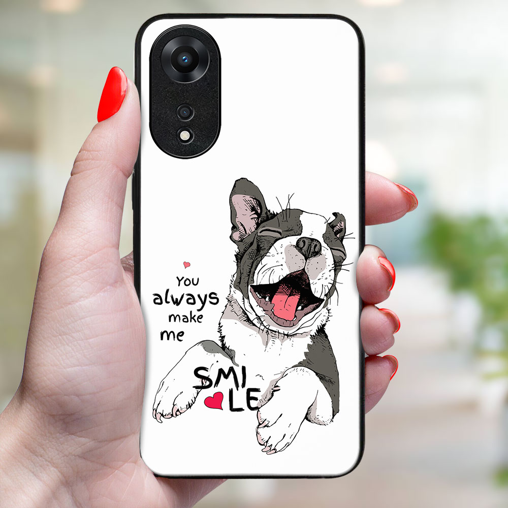 MY ART Védőburkolat a Oppo-hoz A78 5G SMILE (189) termék 2. képe