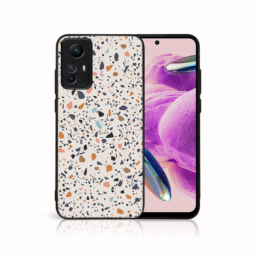 PROTEMIO MY ART Védőburkolat Xiaomi Redmi-hez Note 12S BEIGE TERRAZZO (162) akciós termékkép 1