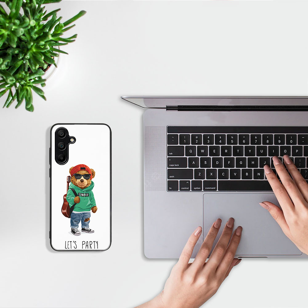 MY ART Védőburkolat a Samsung Galaxy A15-höz BEAR (177) termék 2. képe