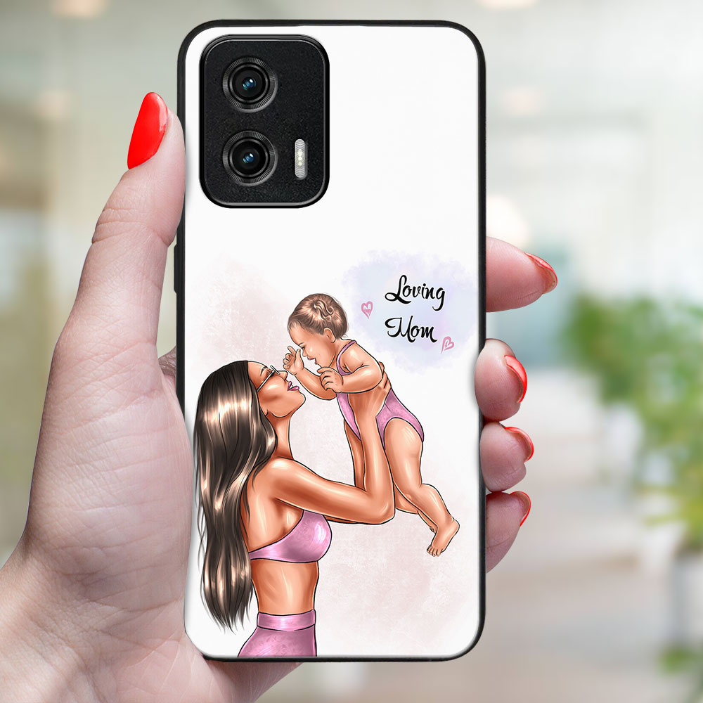 MY ART Védőhuzat Motorola Moto G73 számára 5G LOVING MOM (115) termék 2. képe