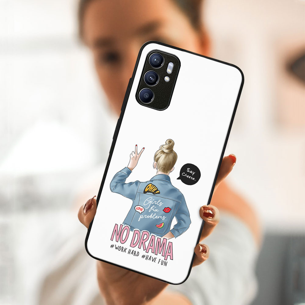 PROTEMIO MY ART Szilikon tok Oppo Reno6 5G NO DRAMA (138) termék 2. képe
