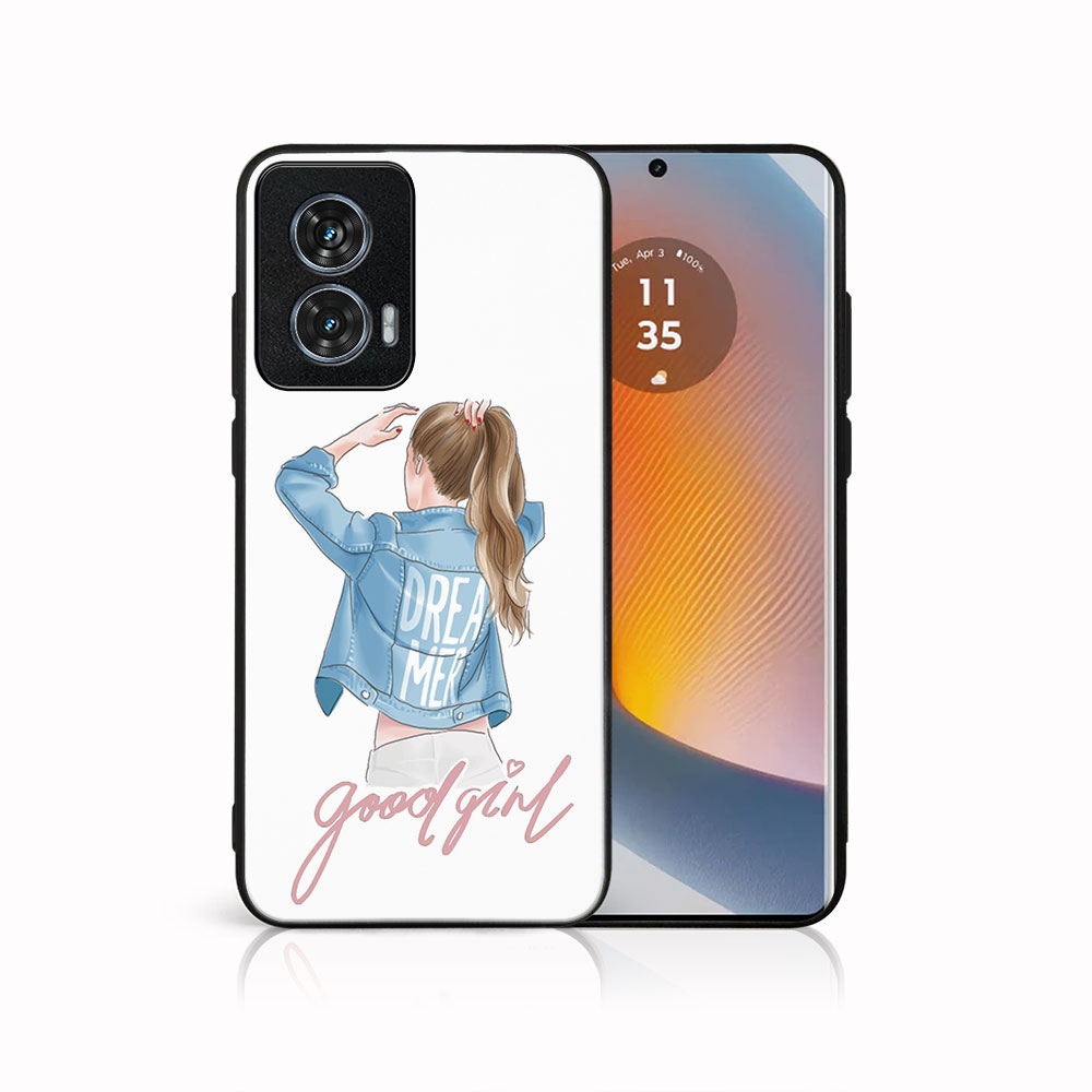 MY ART Védőburkolat a Motorola Edge 50-hoz Fusion JÓ GIRL (130) akciós termékkép 1