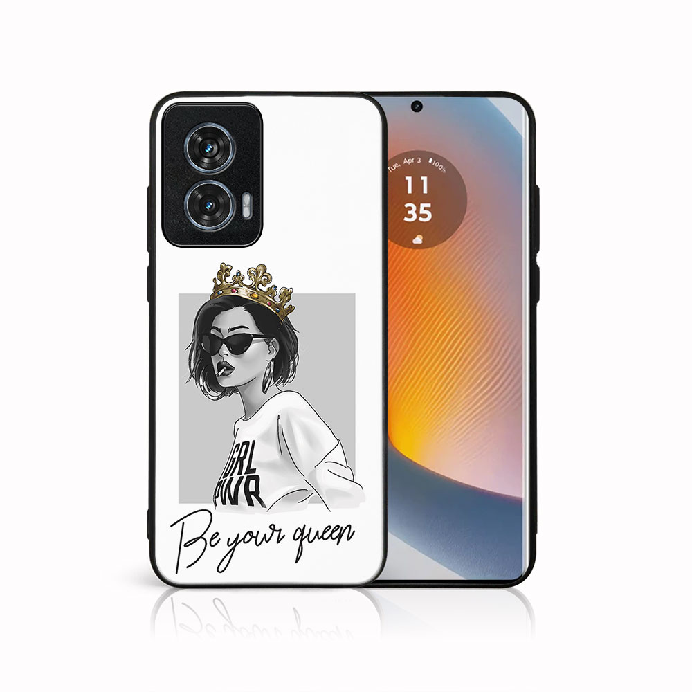 MY ART Védőburkolat a Motorola Edge 50 számára Fusion QUEEN (139) akciós termékkép 1