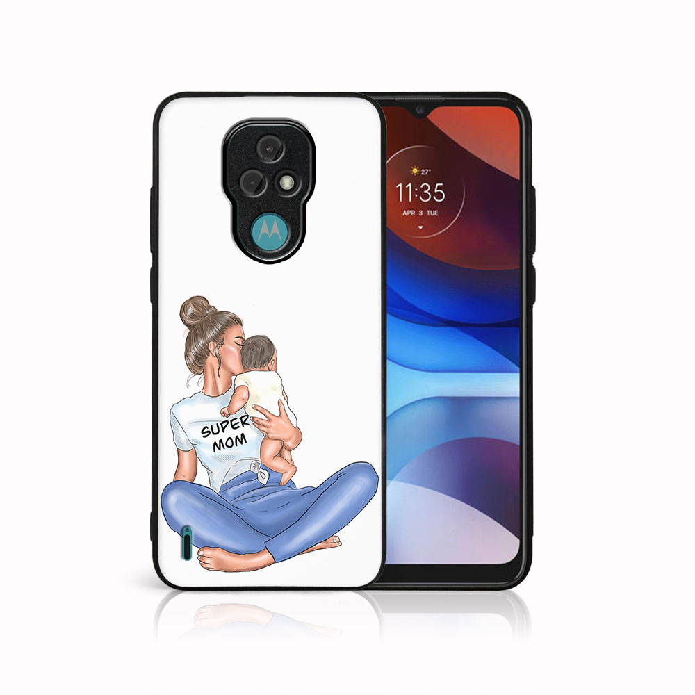 PROTEMIO MY ART Védőtok Motorola Moto E7 SUPERMOM (112) akciós termékkép 1
