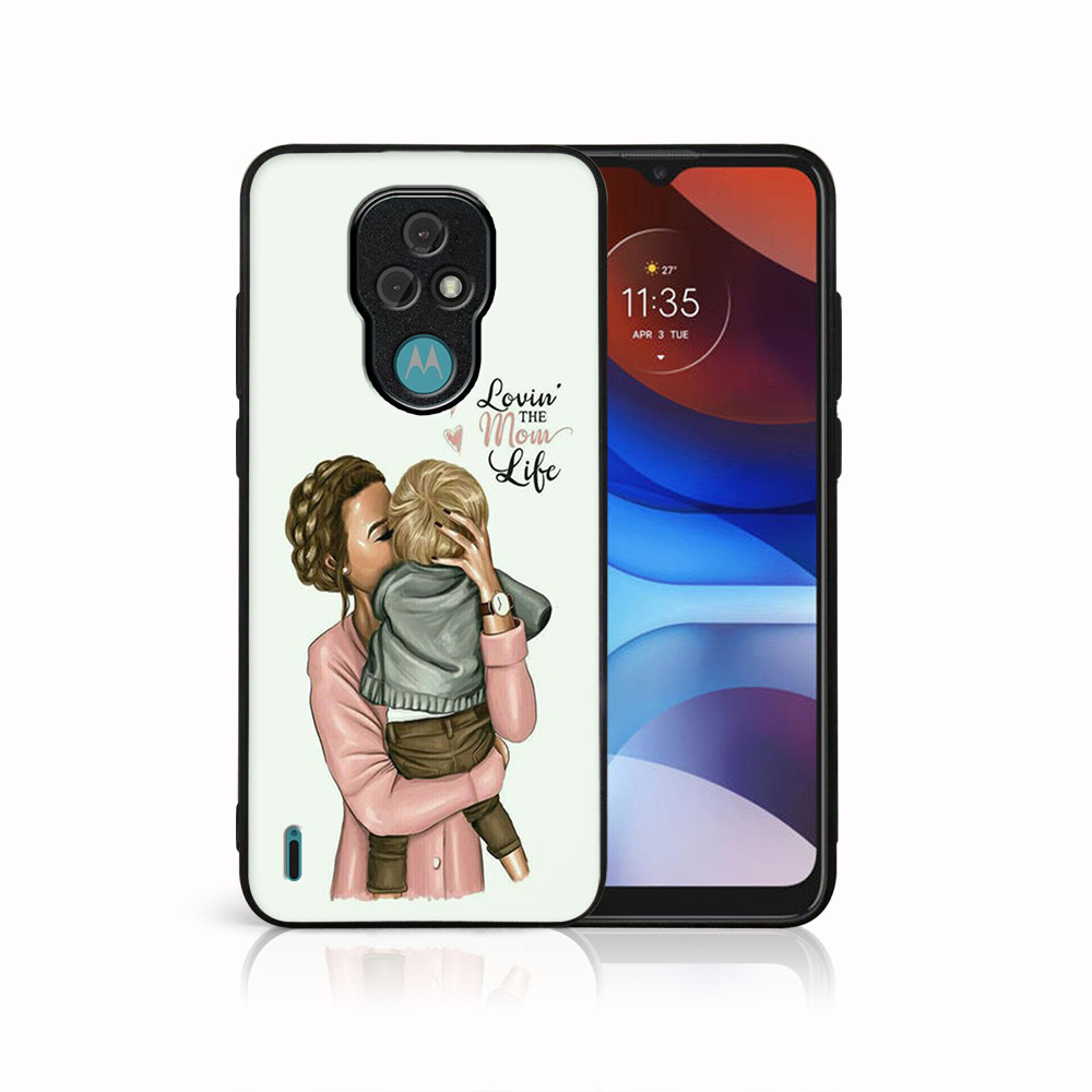 PROTEMIO MY ART Védőtok Motorola Moto E7 MOM LIFE (118) akciós termékkép 1