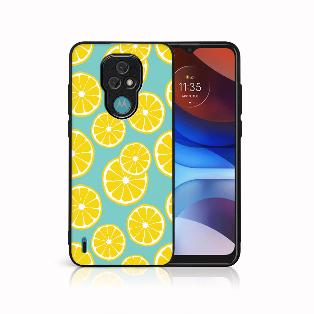 PROTEMIO MY ART Védőtok Motorola Moto E7 LEMON (121) készülékhez akciós termékkép 1