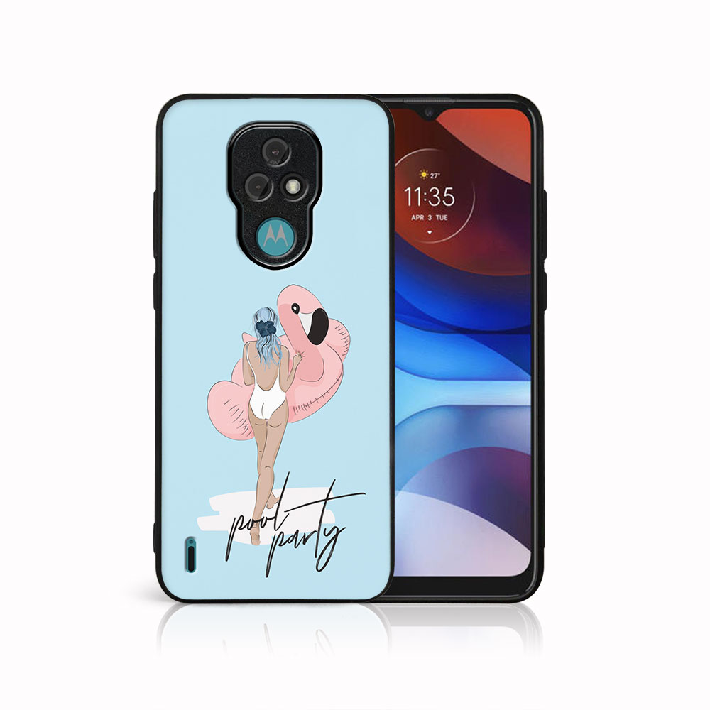 PROTEMIO MY ART Védőtok Motorola Moto E7 POOL (126) akciós termékkép 1