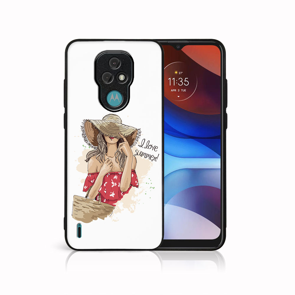 PROTEMIO MY ART Védőtok Motorola Moto E7-SUMMER (129) akciós termékkép 1