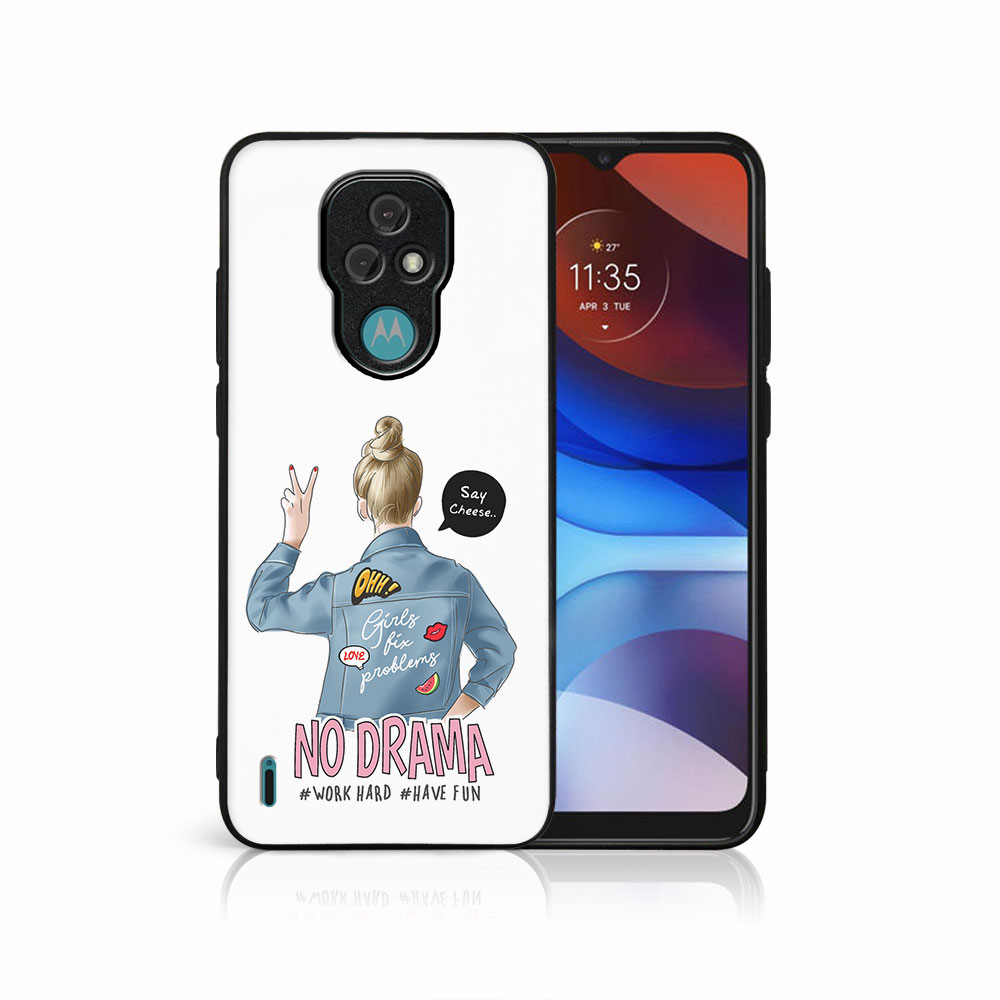 PROTEMIO MY ART Védőtok Motorola Moto E7 NO DRAMA (138) akciós termékkép 1