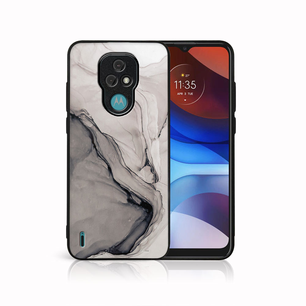 PROTEMIO MY ART Védőtok Motorola Moto E7 BLACK INK (146) akciós termékkép 1