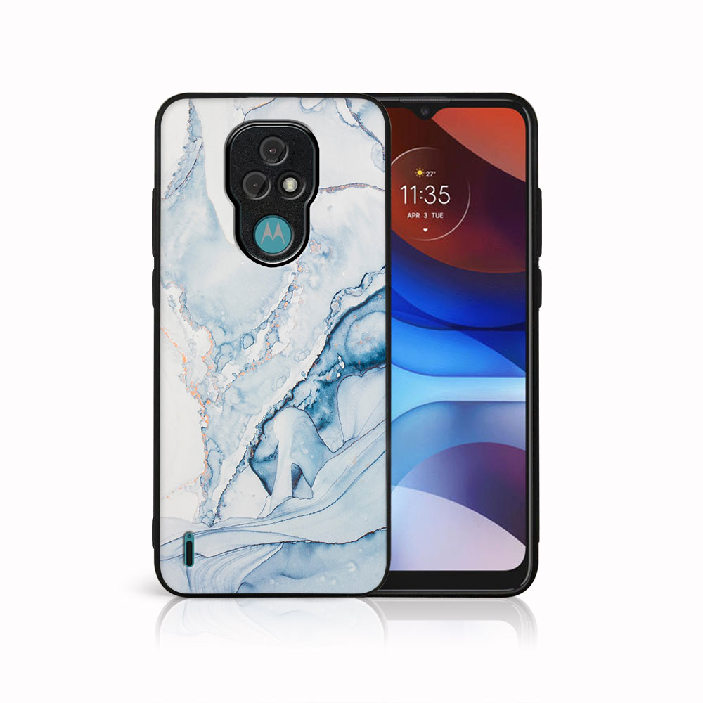 PROTEMIO MY ART Védőtok Motorola Moto E7 LIGHT BLUE (149) akciós termékkép 1