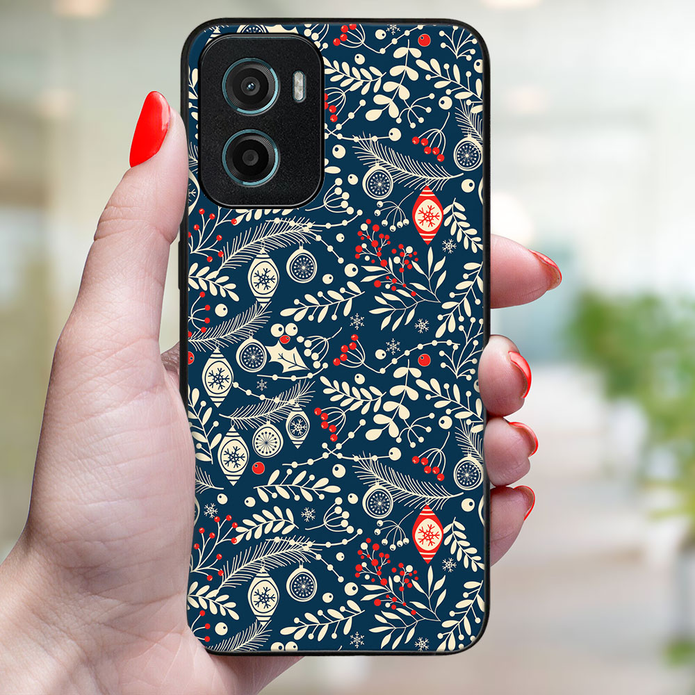 MY ART karácsonyi design borító Motorola Moto G05 / Moto E15 MISTLETOE (070) termék 2. képe