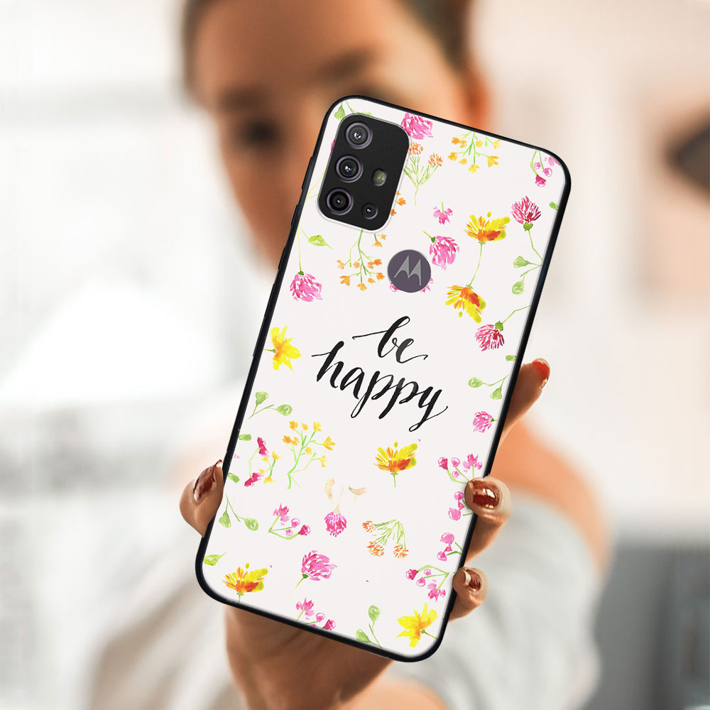 PROTEMIO MY ART szilikon tok Motorola Moto G10 / G20 / G30 BE HAPPY (019) termék 2. képe