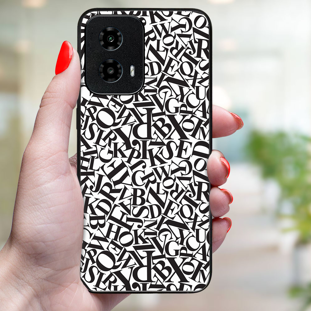 MY ART Védőburkolat Motorola Moto G34 5G ABCD (166)-hoz termék 2. képe