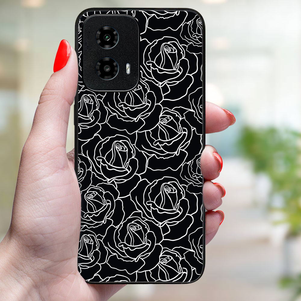 MY ART Védőburkolat Motorola Moto G34 5G ROSES (172)-hoz termék 2. képe