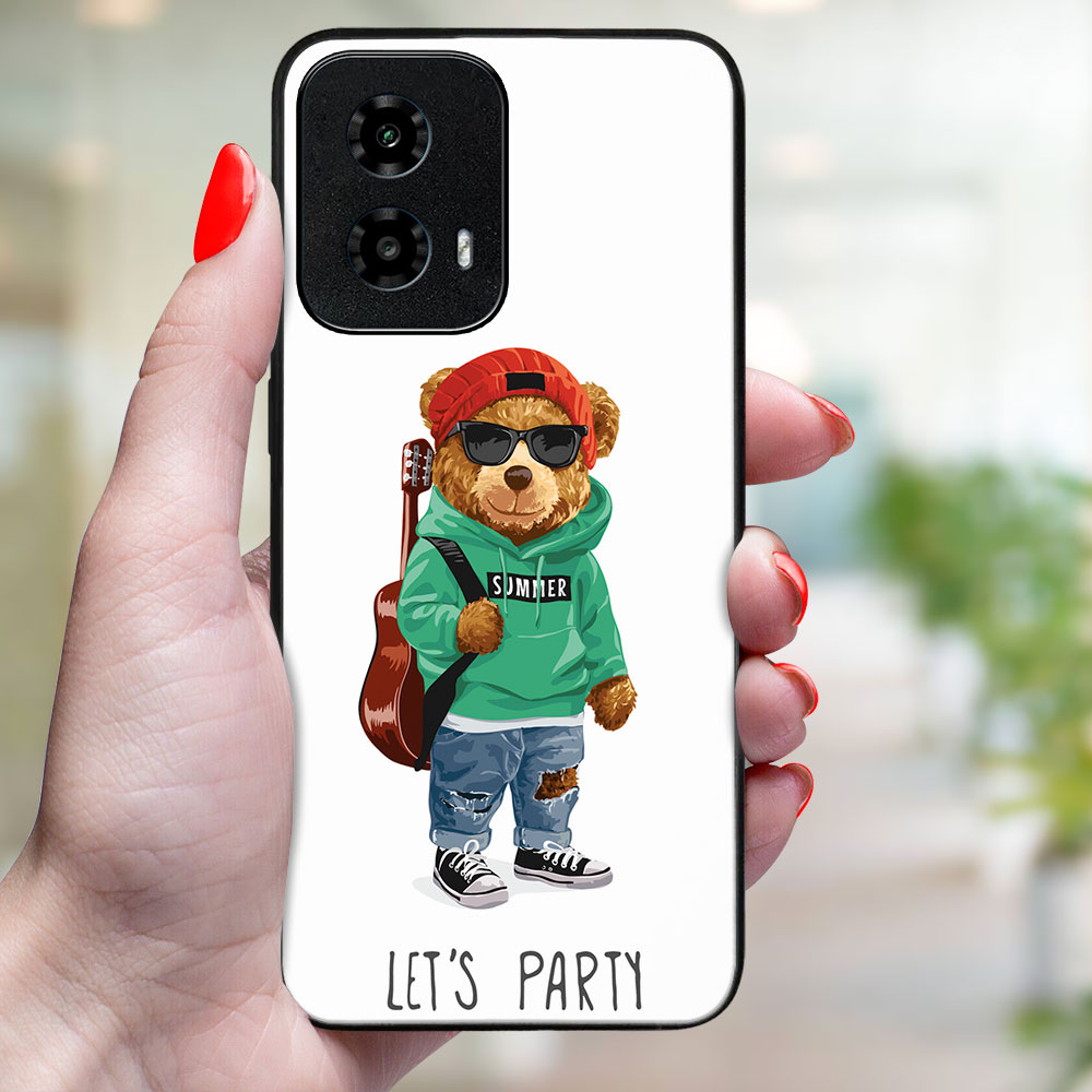 MY ART Védőburkolat Motorola Moto G34 5G BEAR (177)-hoz termék 2. képe