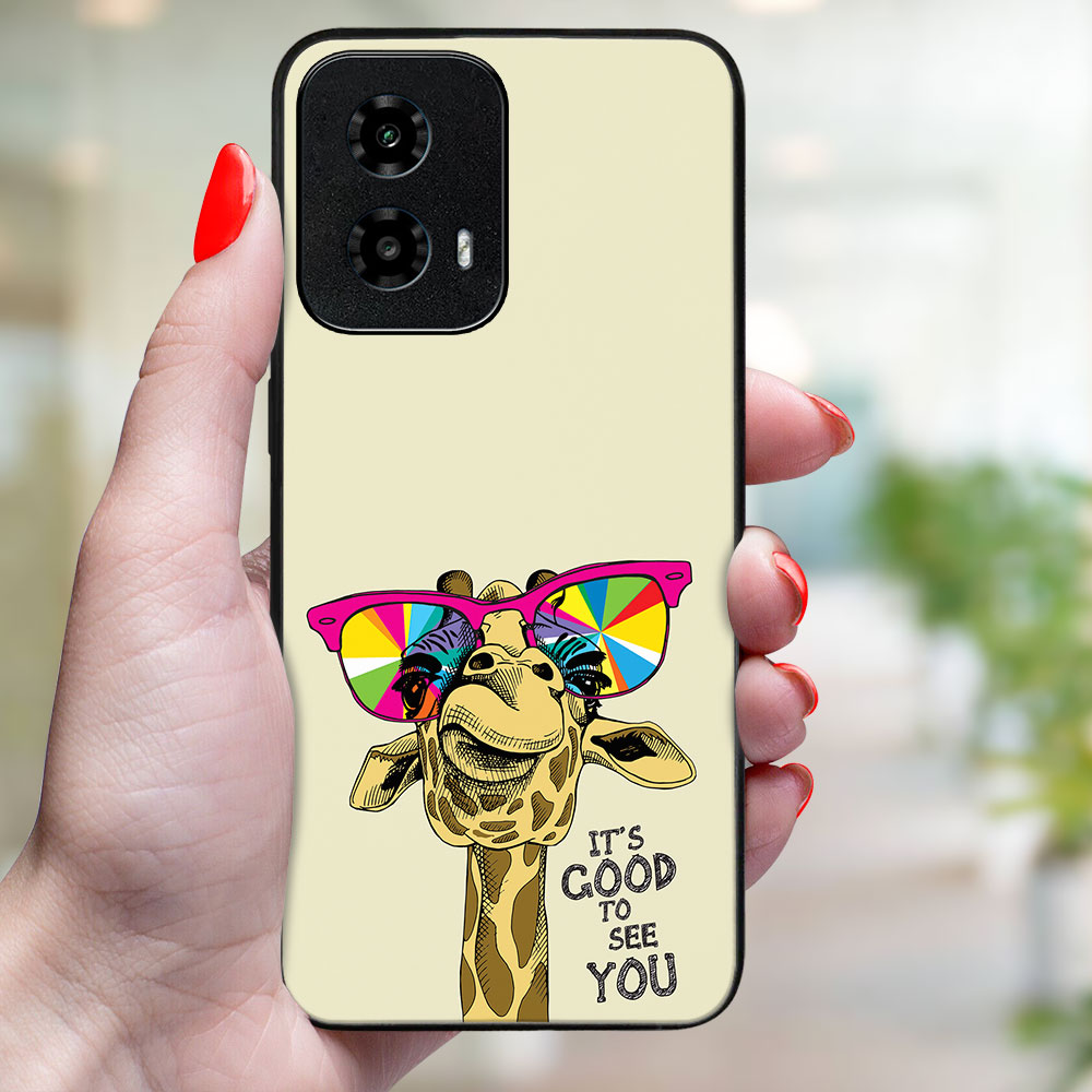 MY ART Védőburkolat Motorola Moto G34 5G GIRAFFE (180)-hoz termék 2. képe