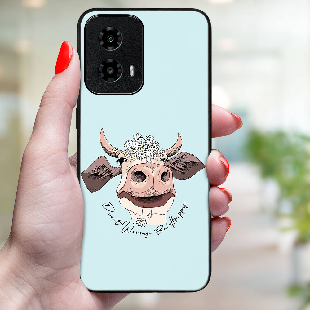 MY ART Védőburkolat Motorola Moto G34 5G HAPPY COW (181)-hoz termék 2. képe