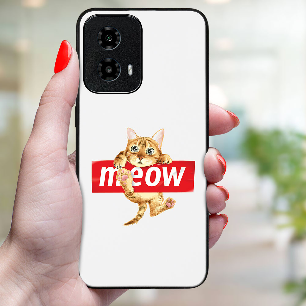 MY ART Védőburkolat Motorola Moto G34 5G MEOW (183)-hoz termék 2. képe