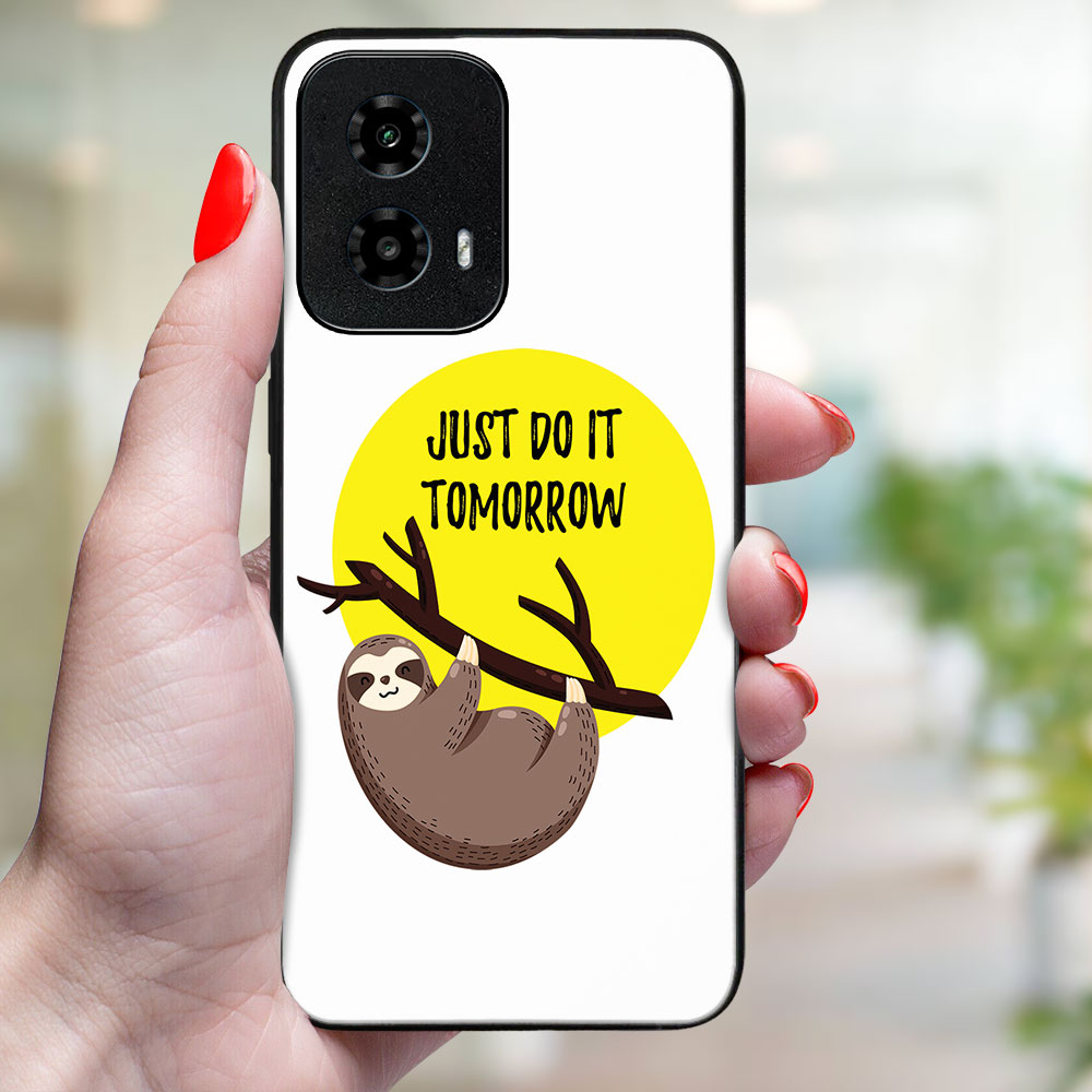 MY ART Védőburkolat Motorola Moto G34 5G SLOTH (188)-hoz termék 2. képe