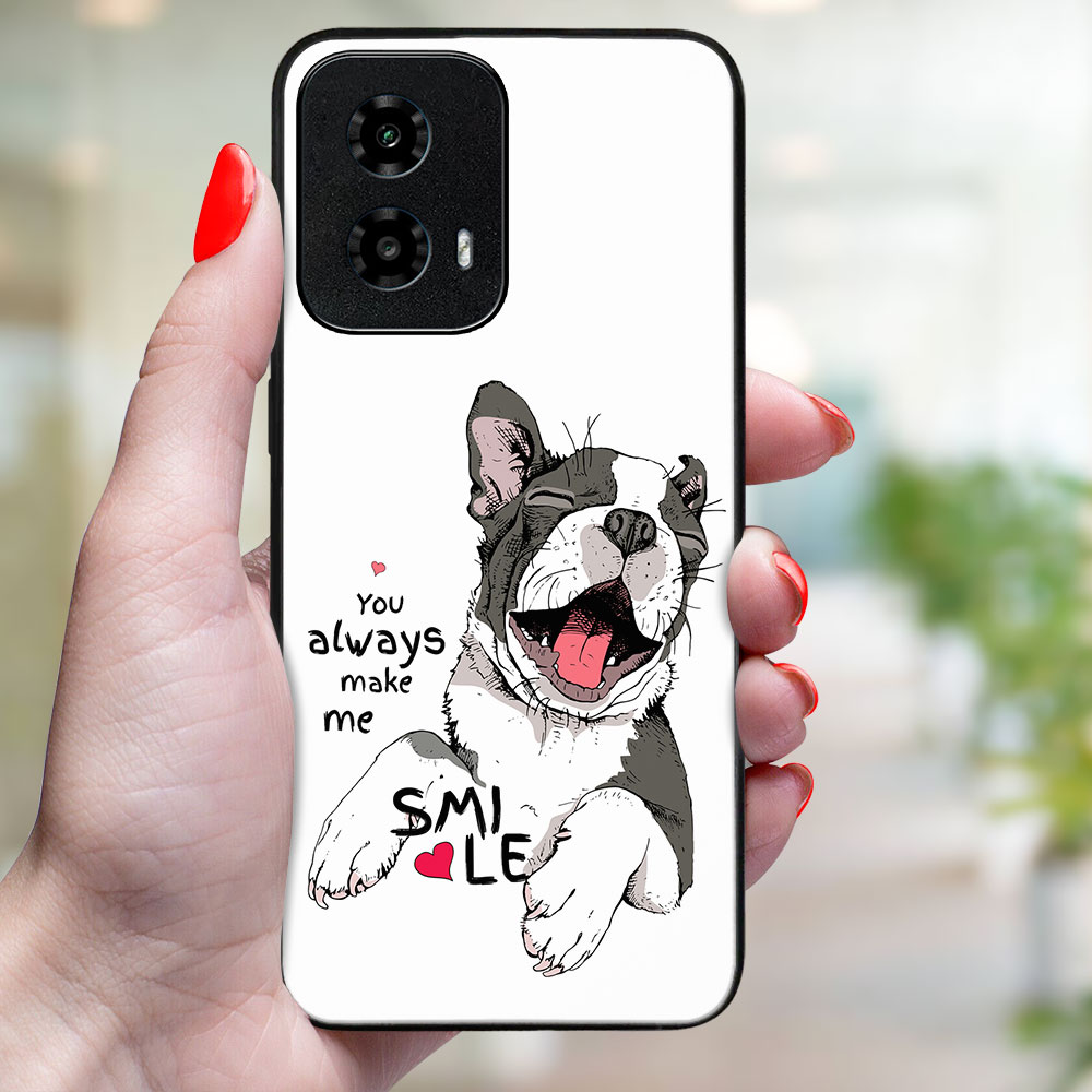 MY ART Védőburkolat Motorola Moto G34 5G SMILE (189)-hoz termék 2. képe