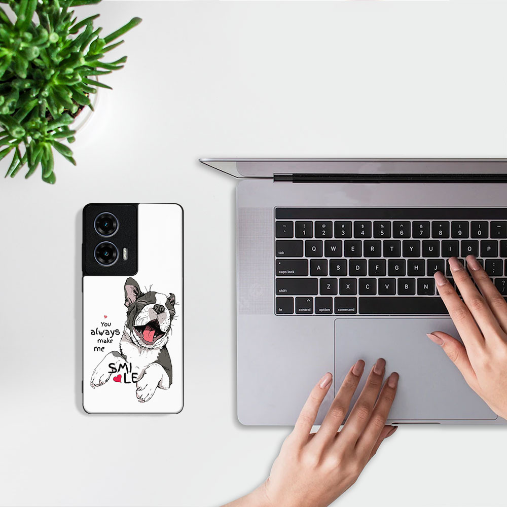 MY ART Védőburkolat Motorola Moto G35 5G SMILE (189)-hoz termék 2. képe