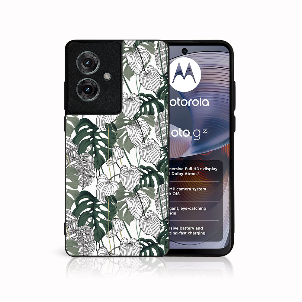 MY ART Védőburkolat Motorola Moto G55 5G LEAF (175)-hoz akciós termékkép 1