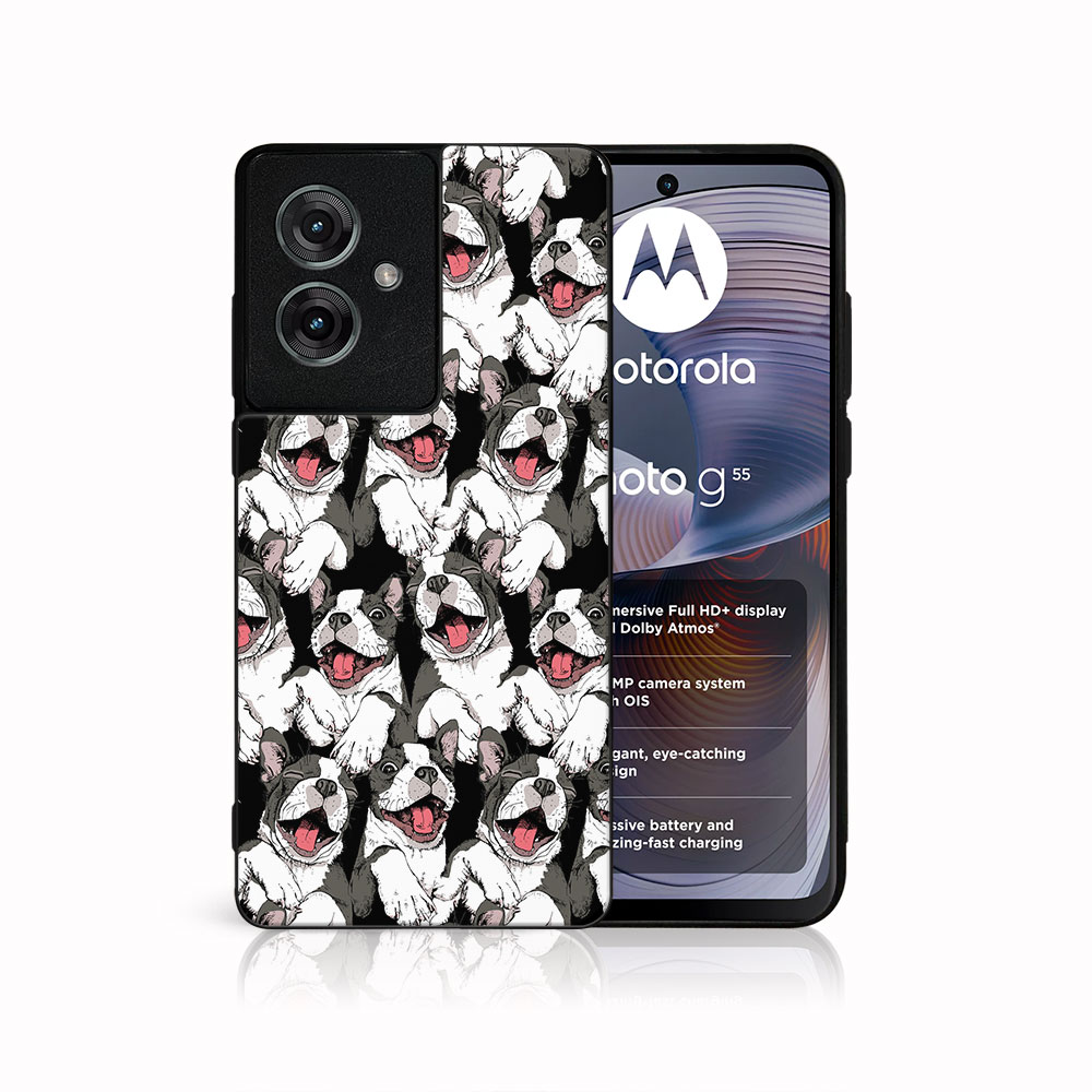 MY ART Védőburkolat Motorola Moto G55 5G DOG (179)-hoz akciós termékkép 1