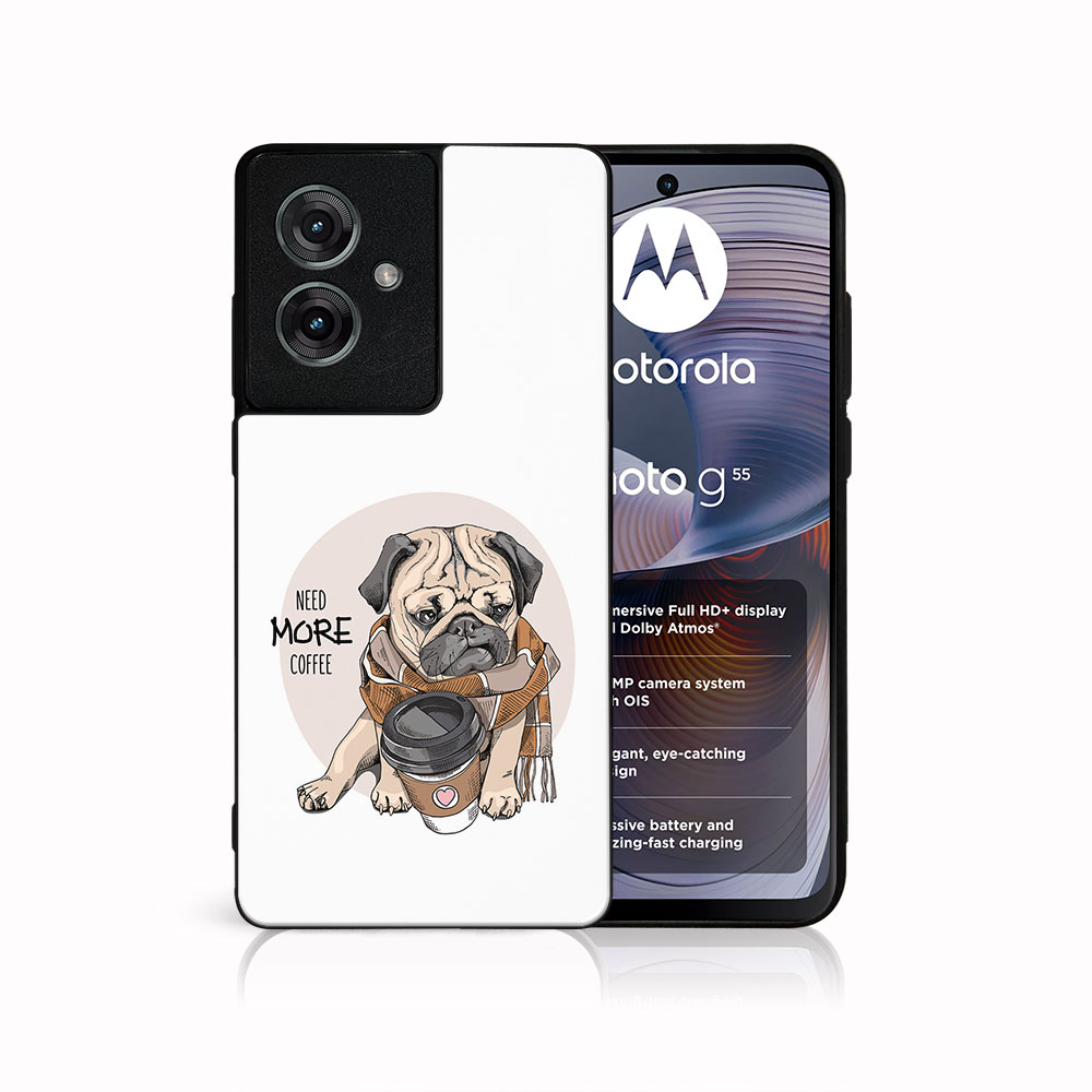 MY ART Védőburkolat Motorola Moto G55 5G MORE COFFEE (184)-hoz akciós termékkép 1