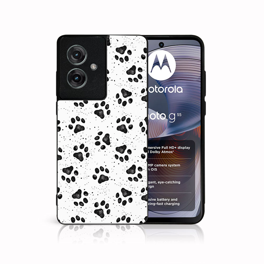 MY ART Védőburkolat Motorola Moto G55 5G PAWS (185)-hoz akciós termékkép 1