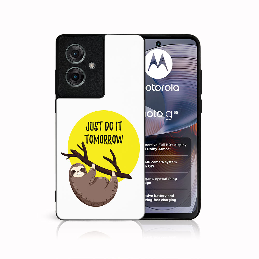 MY ART Védőburkolat Motorola Moto G55 5G SLOTH (188)-hoz akciós termékkép 1