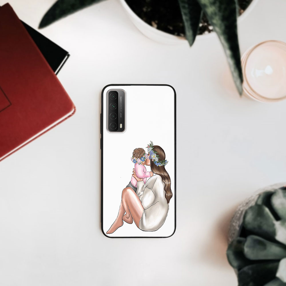 PROTEMIO MY ART szilikon tok Huawei P Smart 2021 BABY GIRL (111) termék 2. képe