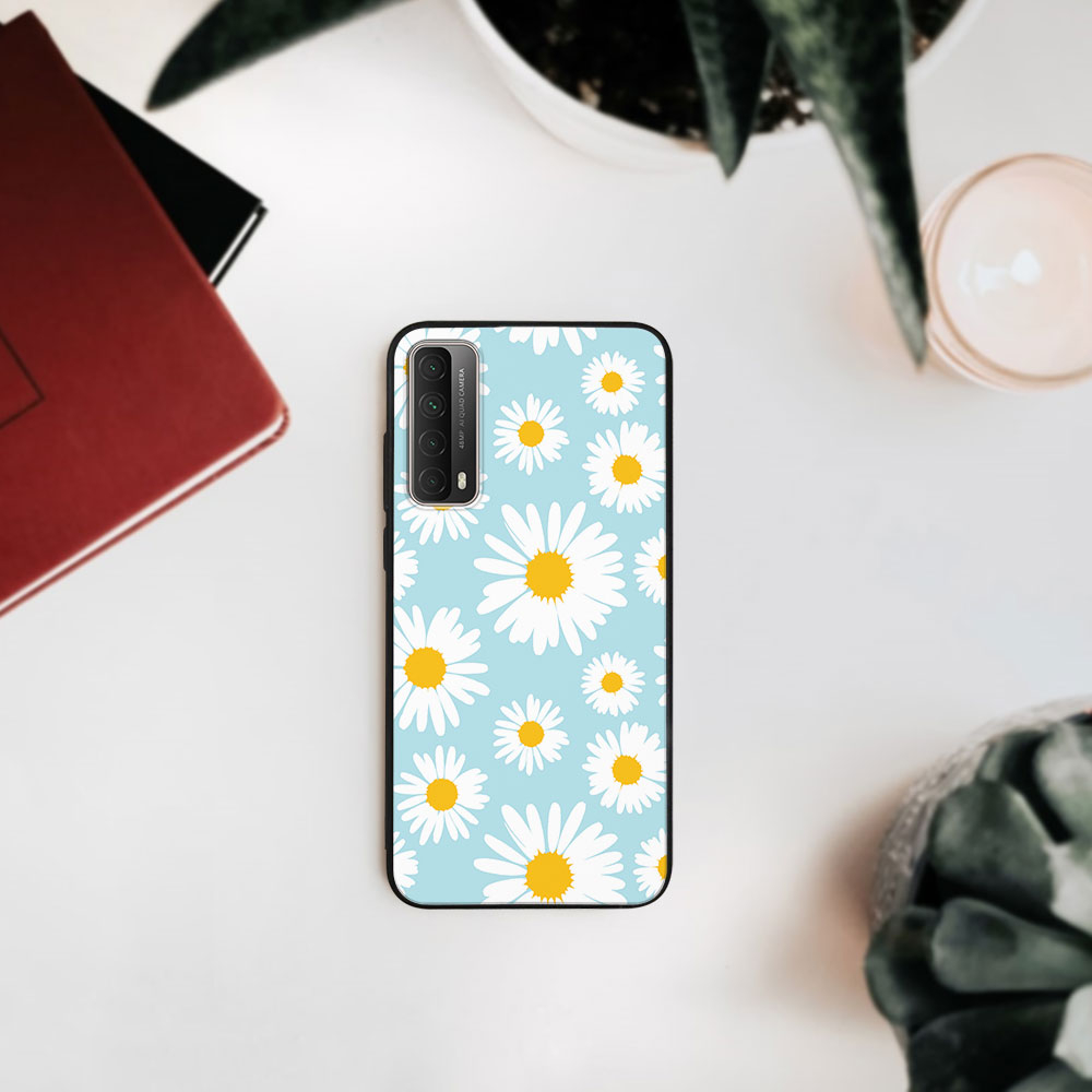PROTEMIO MY ART szilikon borítás a Huawei P Smart 2021 CAMOMILE telefonhoz (124) termék 2. képe