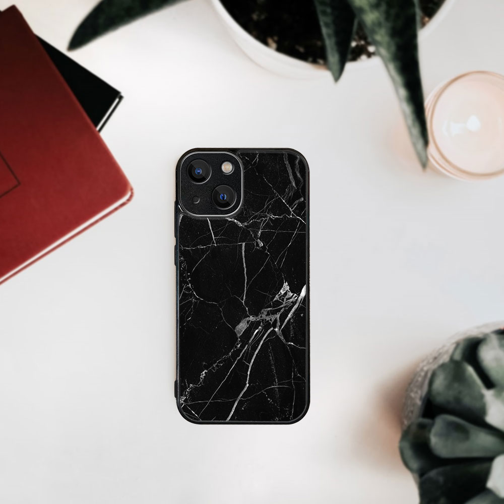 MY ART Apple védőburkolat iPhone 15 BLACK MARBLE (142) termék 2. képe