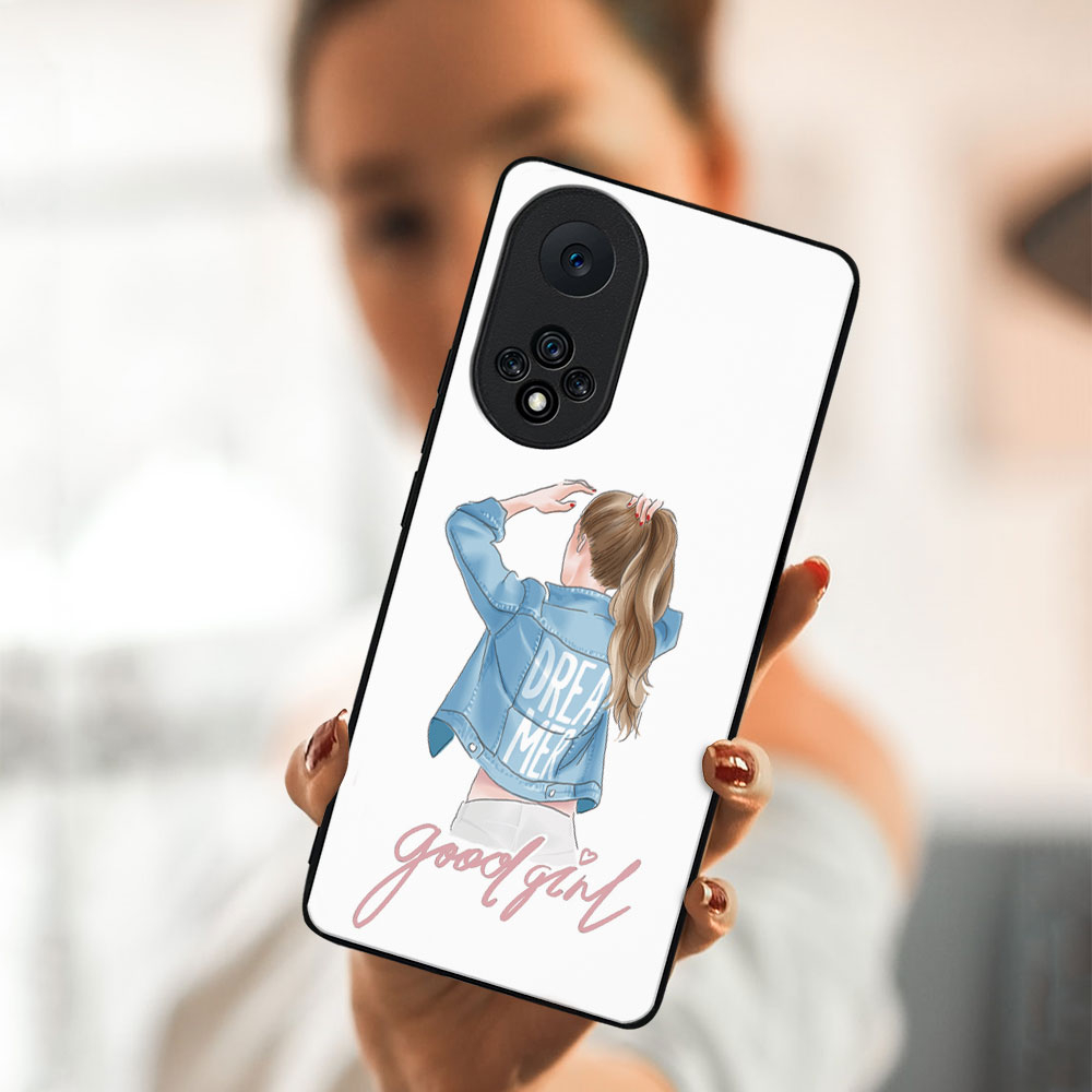 PROTEMIO MY ART Szilikon borító Honor 50 / Huawei Nova 9 GOOD GIRL (130) termék 2. képe