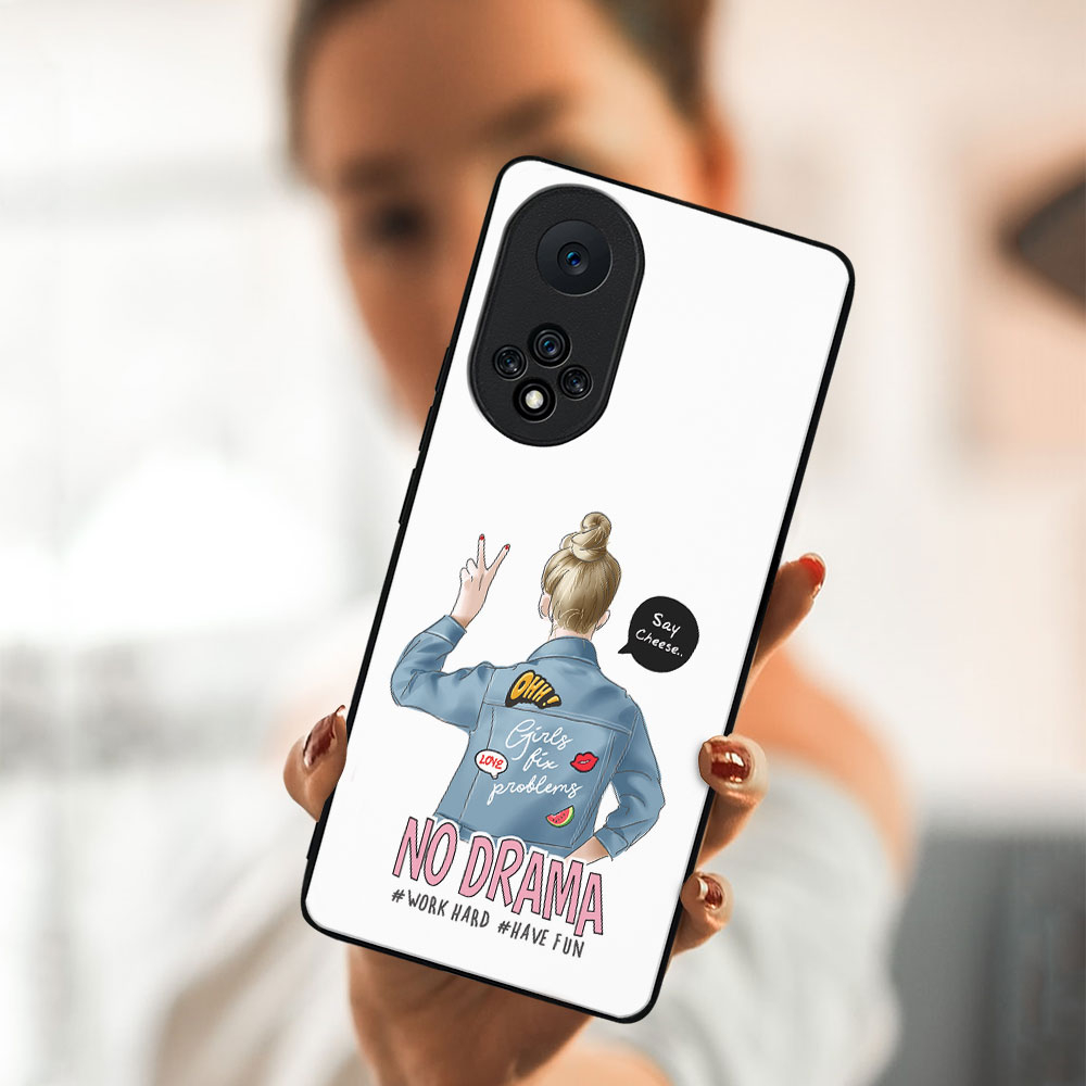 PROTEMIO MY ART Szilikon tok Honor 50 / Huawei Nova 9 NO DRAMA (138) termék 2. képe