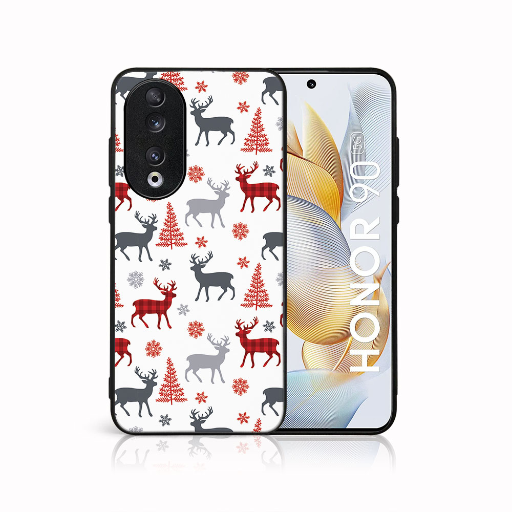 MY ART Karácsonyi kivitelű borító Honor 90 5G DEER (068) akciós termékkép 1