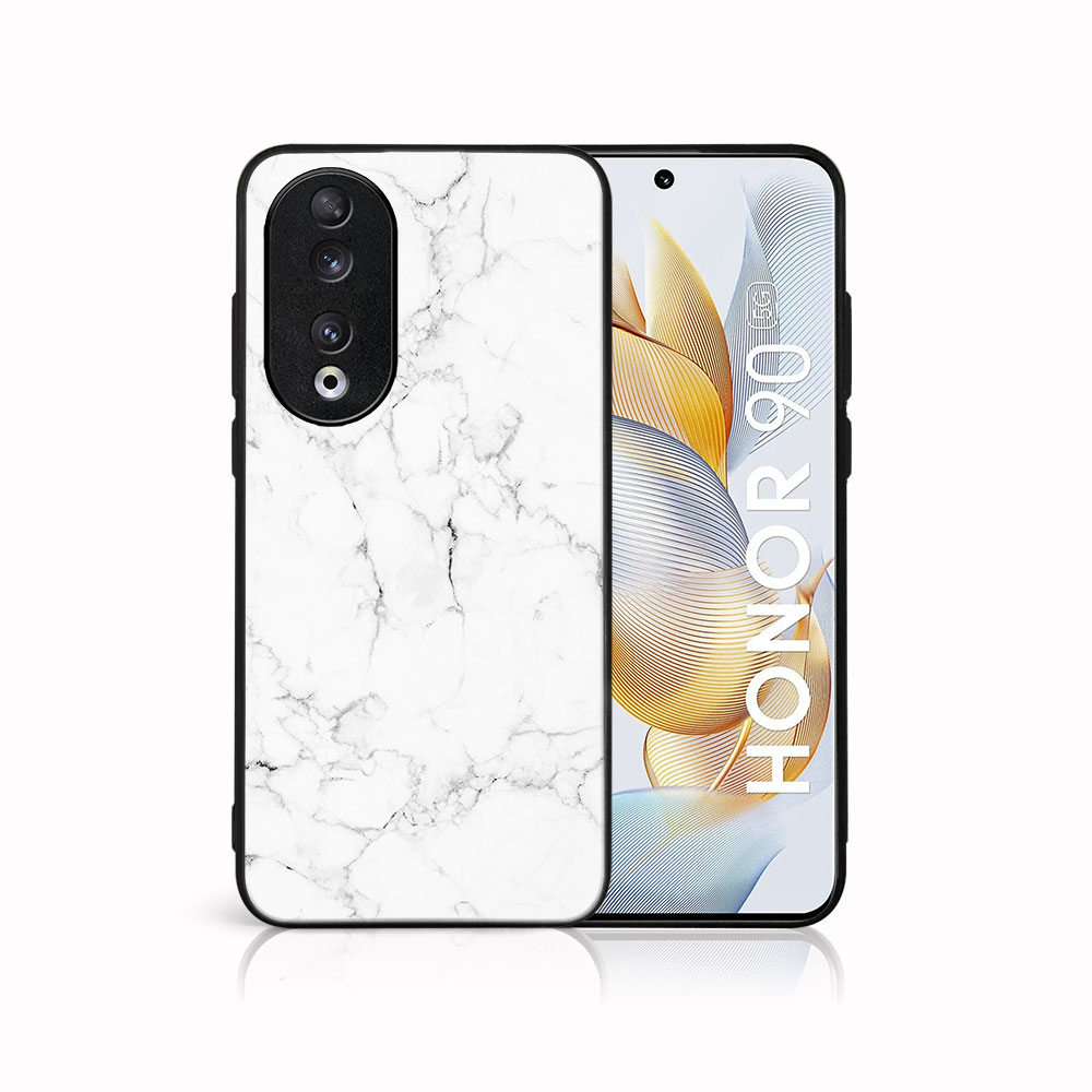MY ART Védőburkolat a Honor-hoz 90 5G WHITE MARBLE (144) akciós termékkép 1