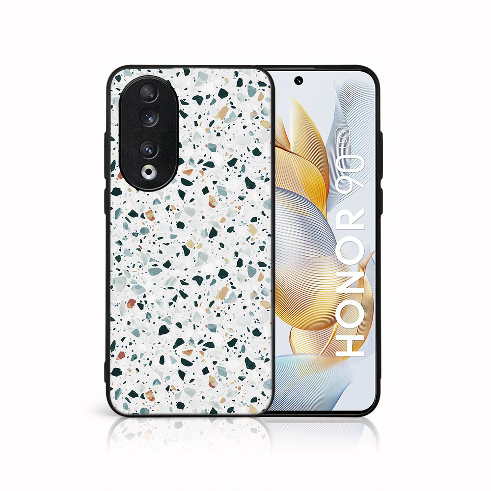 MY ART Védőburkolat: Honor 90 5G GREY TERRAZZO (163) akciós termékkép 1