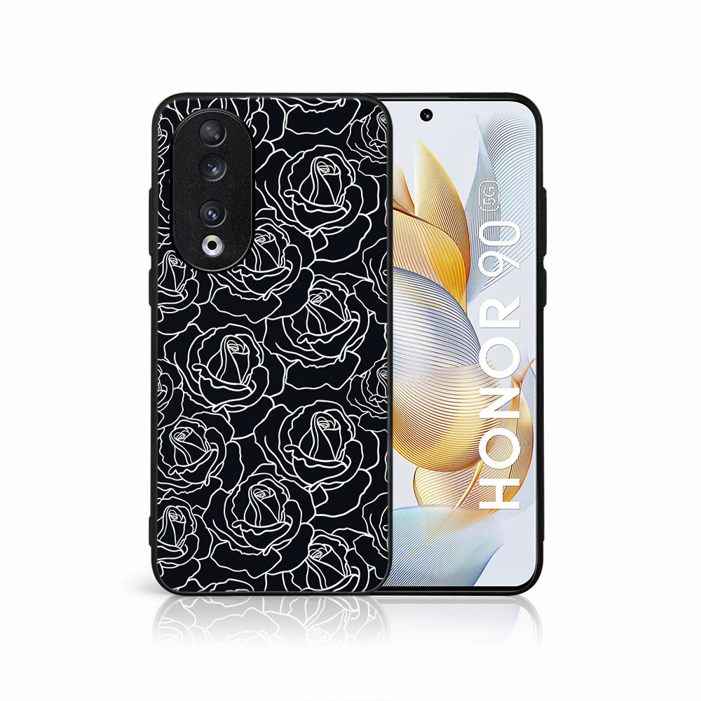 MY ART Védőburkolat a Honor-hoz 90 5G ROSES (172) akciós termékkép 1