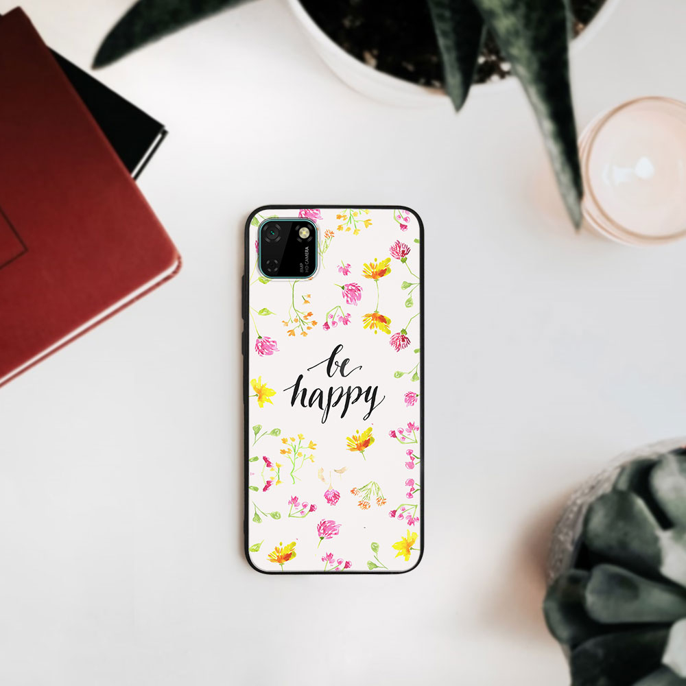 PROTEMIO MY ART szilikon tok Huawei Y5p készülékhez BE HAPPY (019) termék 2. képe