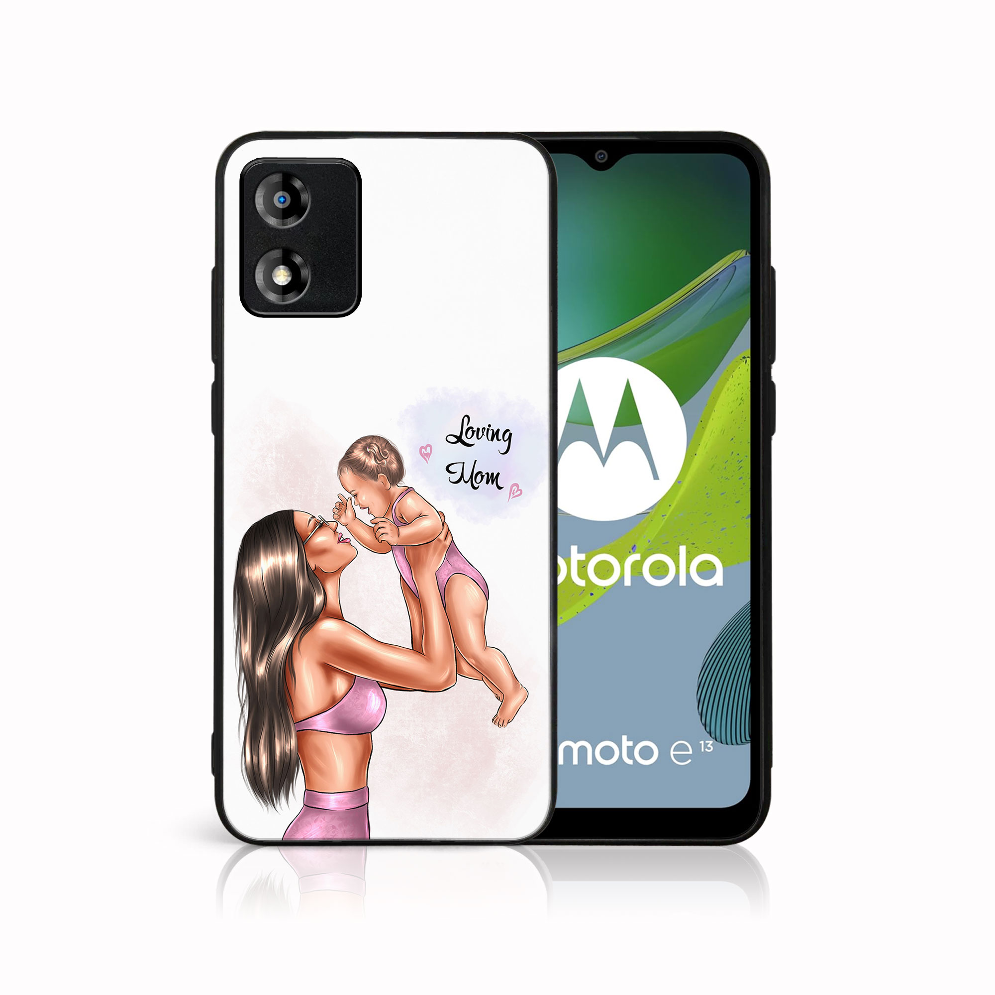 MY ART Védőhuzat Motorola Moto E13 LOVING MOM (115) számára akciós termékkép 1