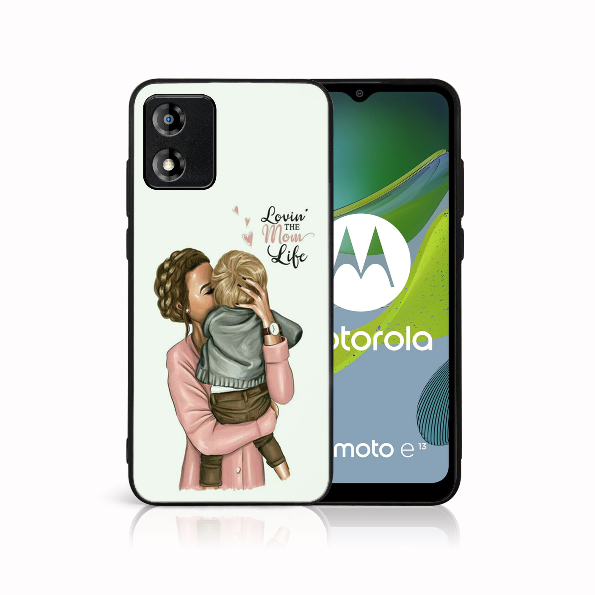 MY ART Védőburkolat: Motorola Moto E13 MOM LIFE (118) akciós termékkép 1