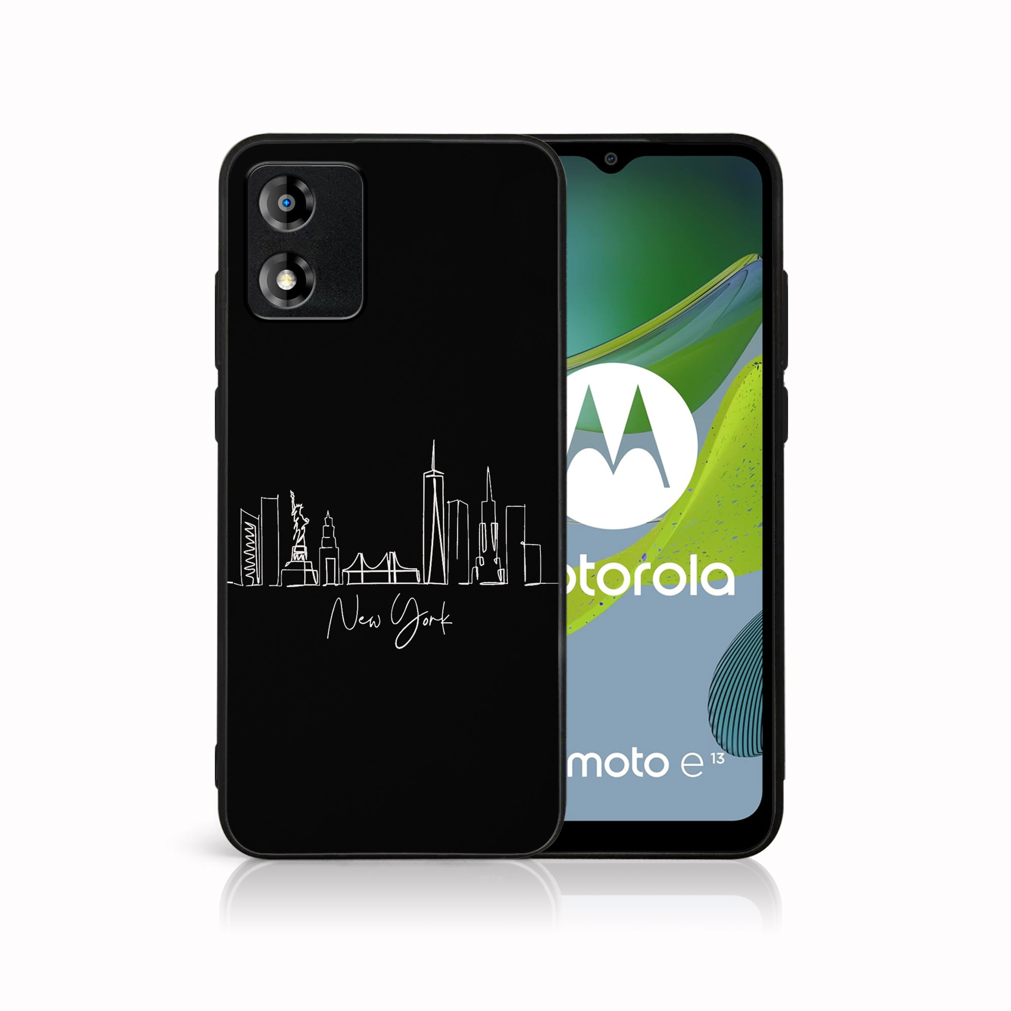 MY ART Védőburkolat: Motorola Moto E13 NEW YORK (207) akciós termékkép 1